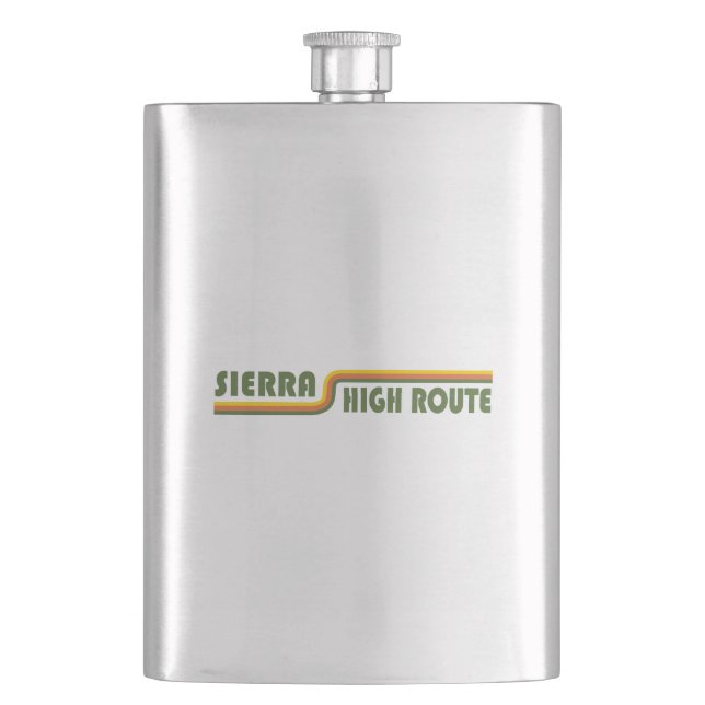 Sierra High Route California Hip Flask (Front)