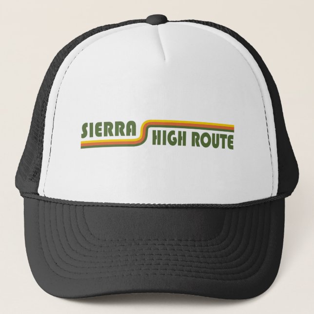 Sierra High Route California Trucker Hat (Front)