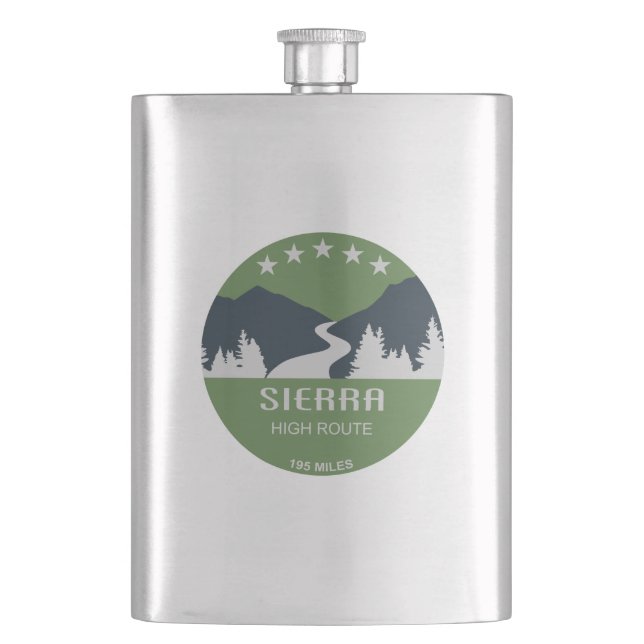 Sierra High Route Hip Flask (Front)