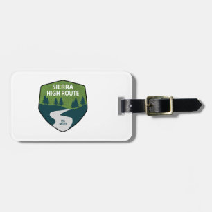 Sierra High Route Luggage Tag