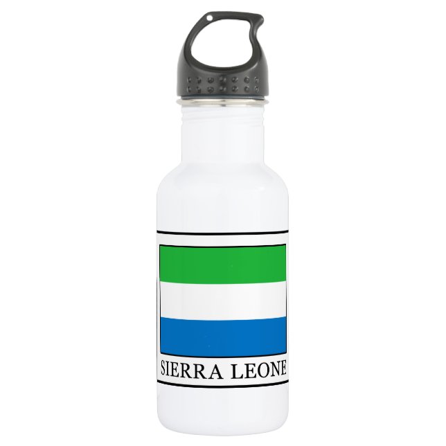 Sierra Leone 532 Ml Water Bottle (Front)