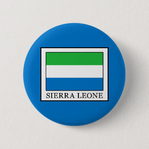 Sierra Leone 6 Cm Round Badge