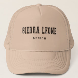 Sierra Leone Africa Trucker Hat