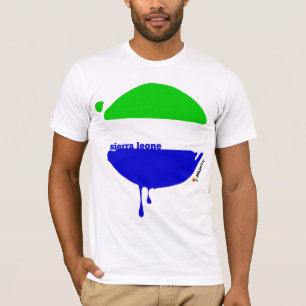 Sierra Leone Drops White T-Shirt
