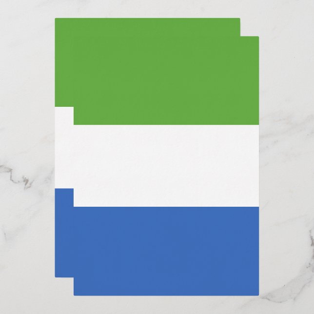 Sierra Leone flag (Front/Back)