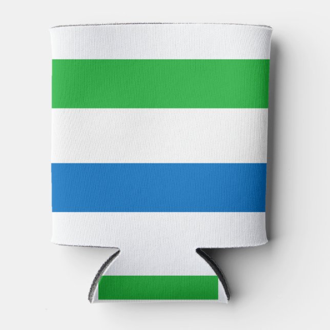 Sierra Leone Flag Can Cooler (Front)