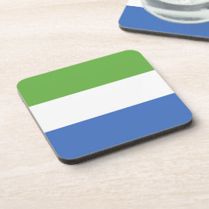 Sierra Leone flag Coaster