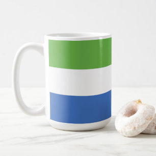 Sierra Leone flag Coffee Mug