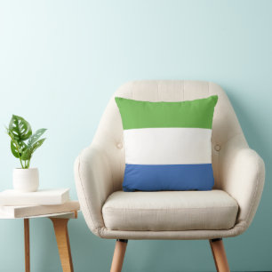 Sierra Leone flag Cushion
