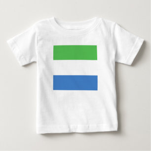 Sierra Leone Flag Emblem Baby T-Shirt