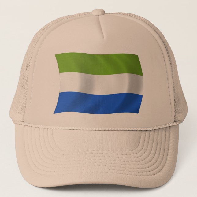 Sierra Leone Flag Hat (Front)
