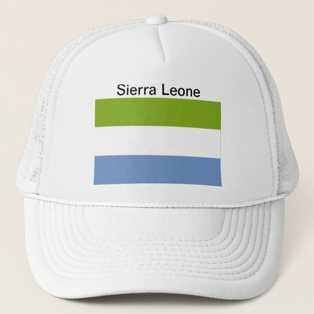 Sierra Leone Flag Hat (Front)
