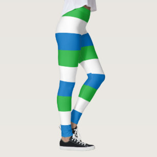 Sierra Leone Flag Leggings