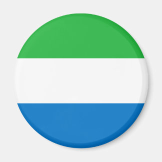Sierra Leone Flag Magnet