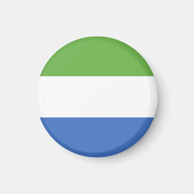 Sierra Leone flag Magnet (Front)