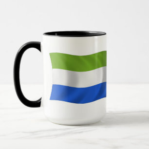Sierra Leone Flag Mug