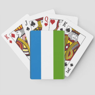 Sierra Leone Flag Playing Cards