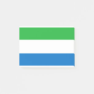 Sierra Leone Flag Post-it Notes
