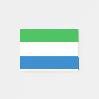Sierra Leone Flag Post-it Notes