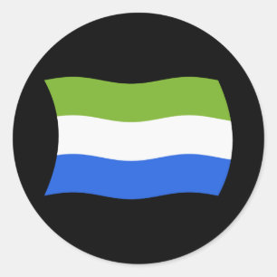 Sierra Leone Flag Sticker