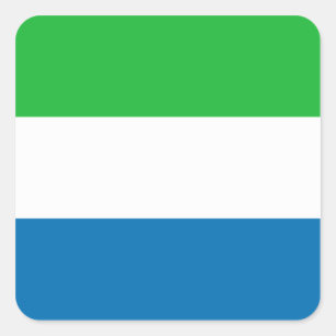 Sierra Leone Flag Sticker