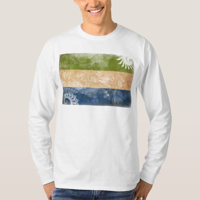 Sierra Leone Flag T-Shirt (Front)