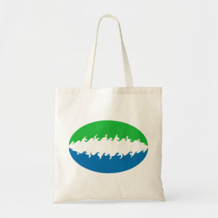 Sierra Leone Gnarly Flag Bag