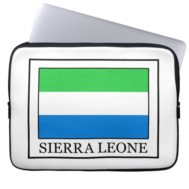 Sierra Leone Laptop Sleeve (Front)