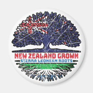 Sierra Leone Leonean New Zealander New Zealand Magnet