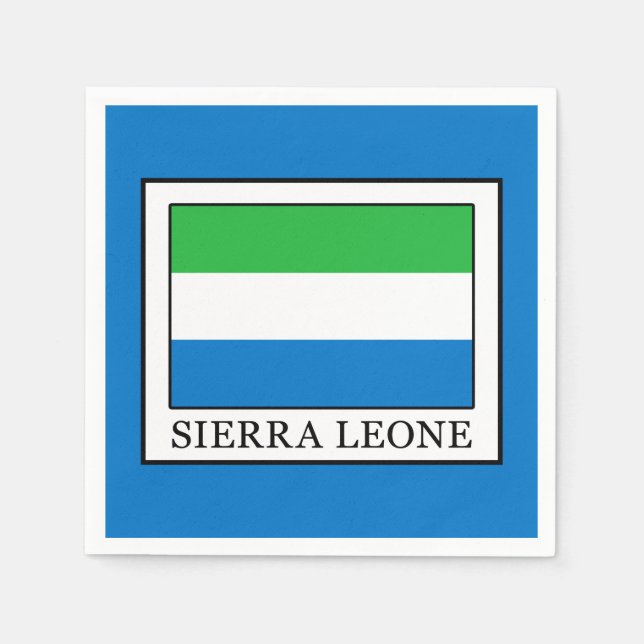 Sierra Leone Napkin (Front)