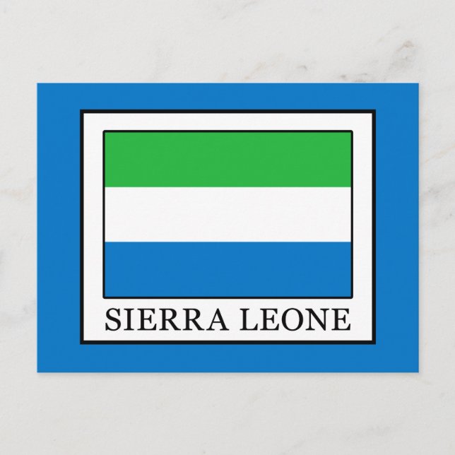 Sierra Leone Postcard (Front)