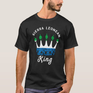 Sierra Leone Sierra Leonean King Crown Leonean Pri T-Shirt