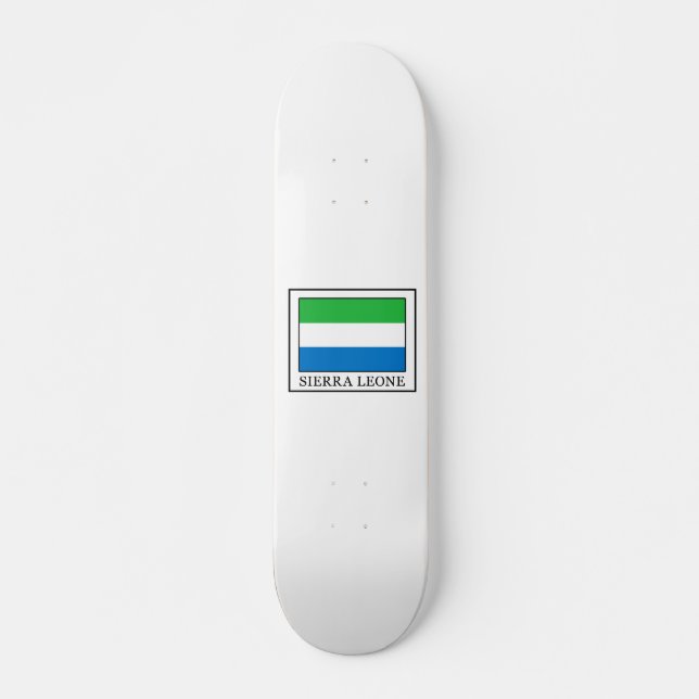 Sierra Leone Skateboard (Front)