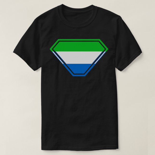 Sierra Leone SuperEmpowered T-Shirt (Design Front)