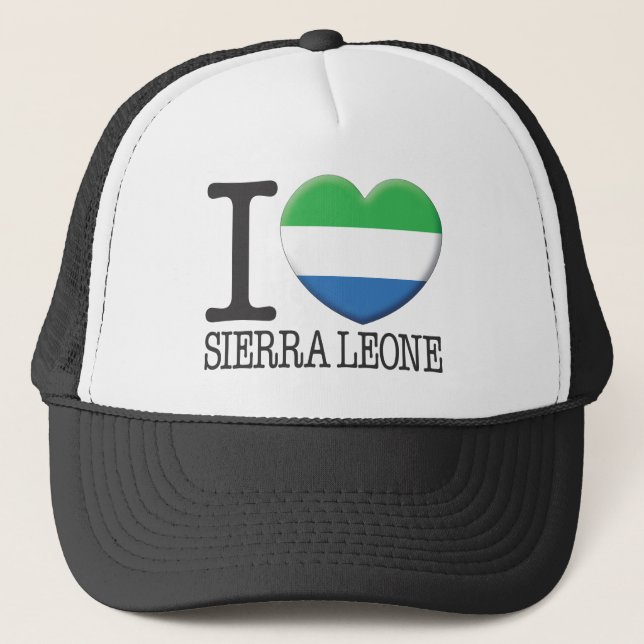 Sierra Leone Trucker Hat (Front)