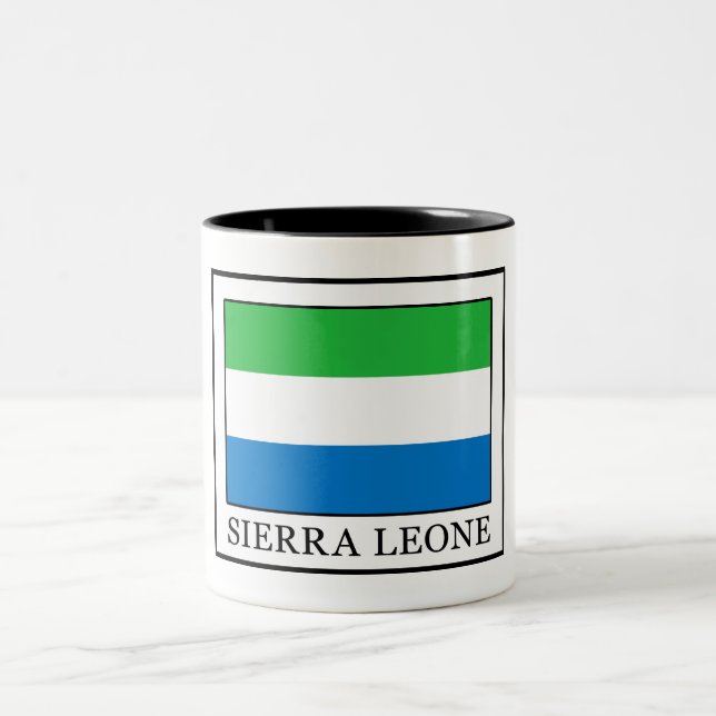 Sierra Leone Two-Tone Coffee Mug (Center)