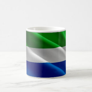 Sierra Leone - Waving Flag - Coffee Mug