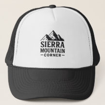 Sierra Mountain Corner – Adventure Logo Design