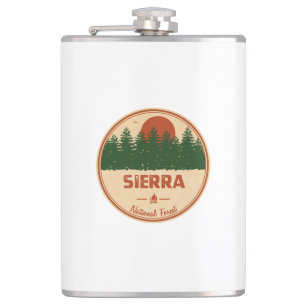Sierra National Forest Hip Flask