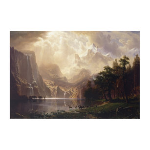 Sierra Nevada California Landscape Nature Painting Acrylic Print