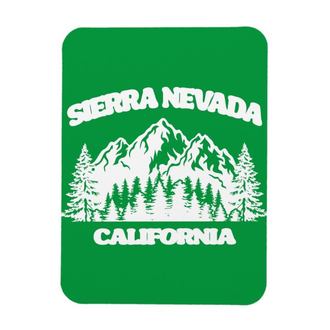 Sierra Nevada California Magnet (Vertical)