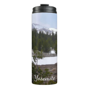 Sierra Nevada Mountains and Snow at Yosemite Thermal Tumbler