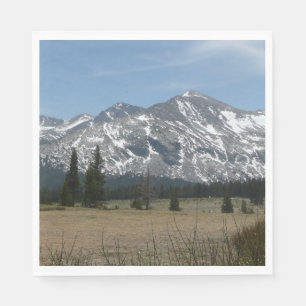 Sierra Nevada Mountains I from Yosemite Napkin