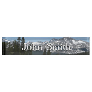 Sierra Nevada Mountains I Nameplate