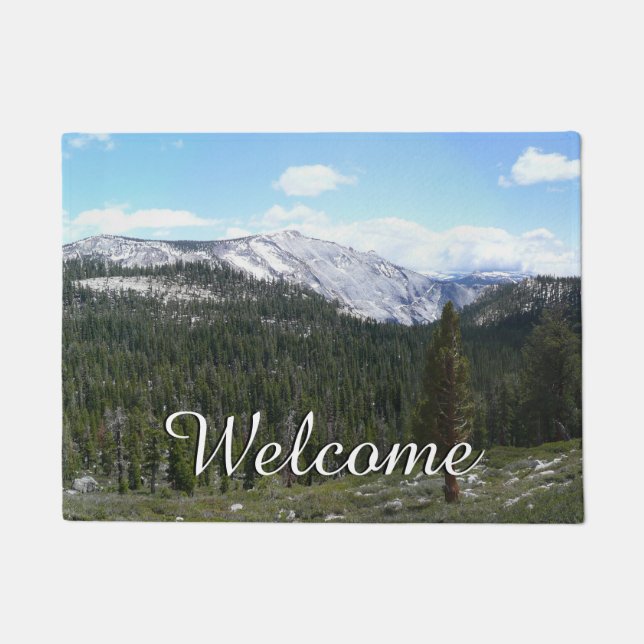 Sierra Nevada Mountains II from Yosemite Doormat (Front)