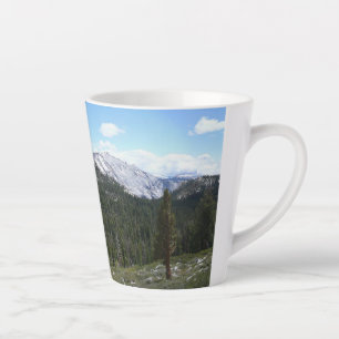 Sierra Nevada Mountains II from Yosemite Latte Mug