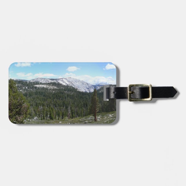 Sierra Nevada Mountains II from Yosemite Luggage Tag (Front Horizontal)