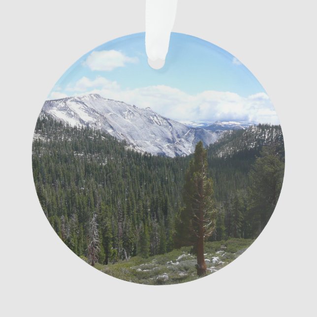 Sierra Nevada Mountains II from Yosemite Ornament (Front)