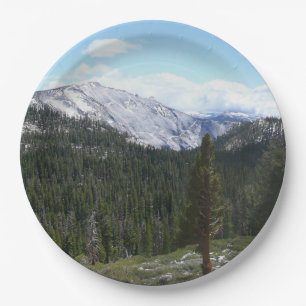 Sierra Nevada Mountains II from Yosemite Paper Plate