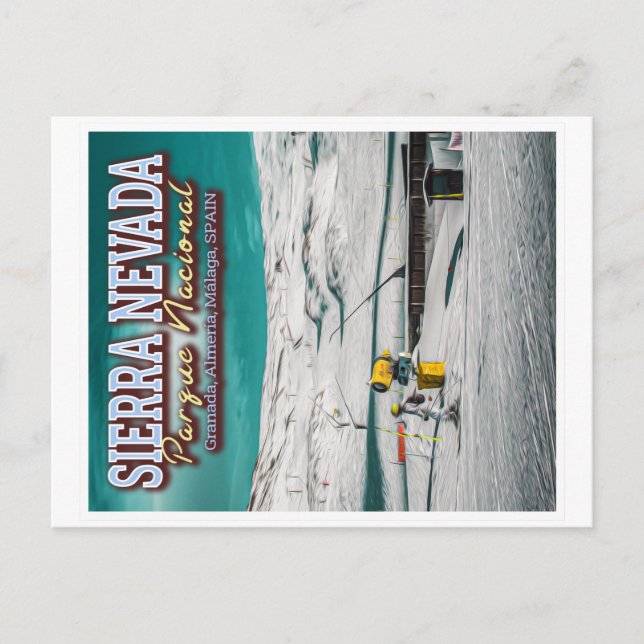 SIERRA NEVADA NATIONAL PARK - ANDALUSIA SPAIN POSTCARD (Front)